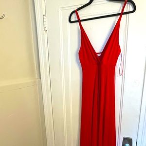 Aerom red formal dress, size medium, worn once